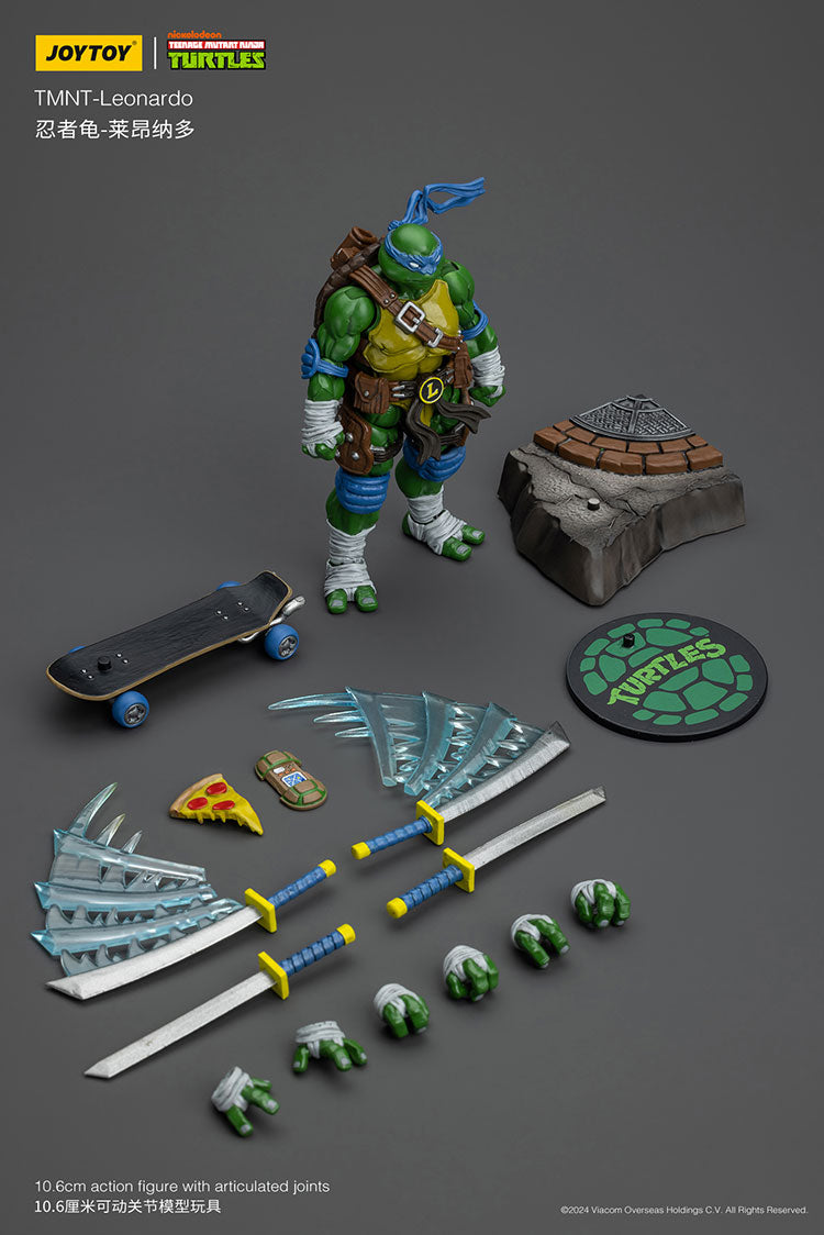 TMNT - 1/18 Scale Teenage Mutant Ninja Turtles - SET OF 4