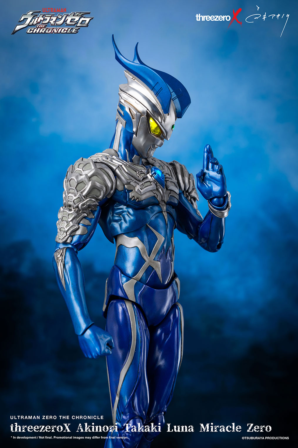 Ultraman Zero THE CHRONICLE threezeroX Akinori Takaki Luna Miracle Zero