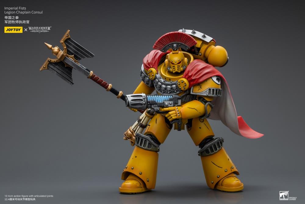 Warhammer 40k - Imperial Fists - Legion Chaplain Consul