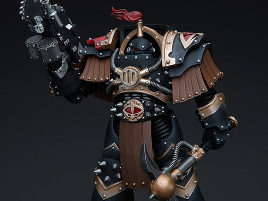 Warhammer 40K - Sons of Horus Justaerin Terminator Squad - with Carsoran Power Axe 1/18 Scale Action Figure