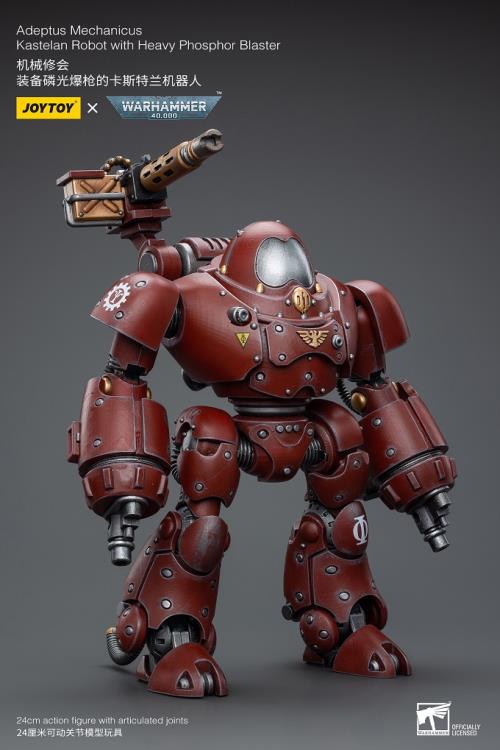 Warhammer 40K - Adeptus Mechanicus - Kastelan Robot with Heavy Phosphor Blaster