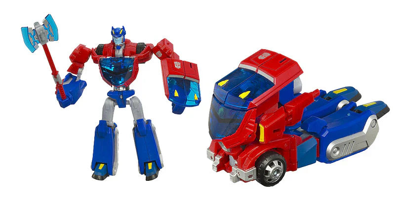 Transformers Animated Deluxe Class Cyberton Mode Optimus Prime