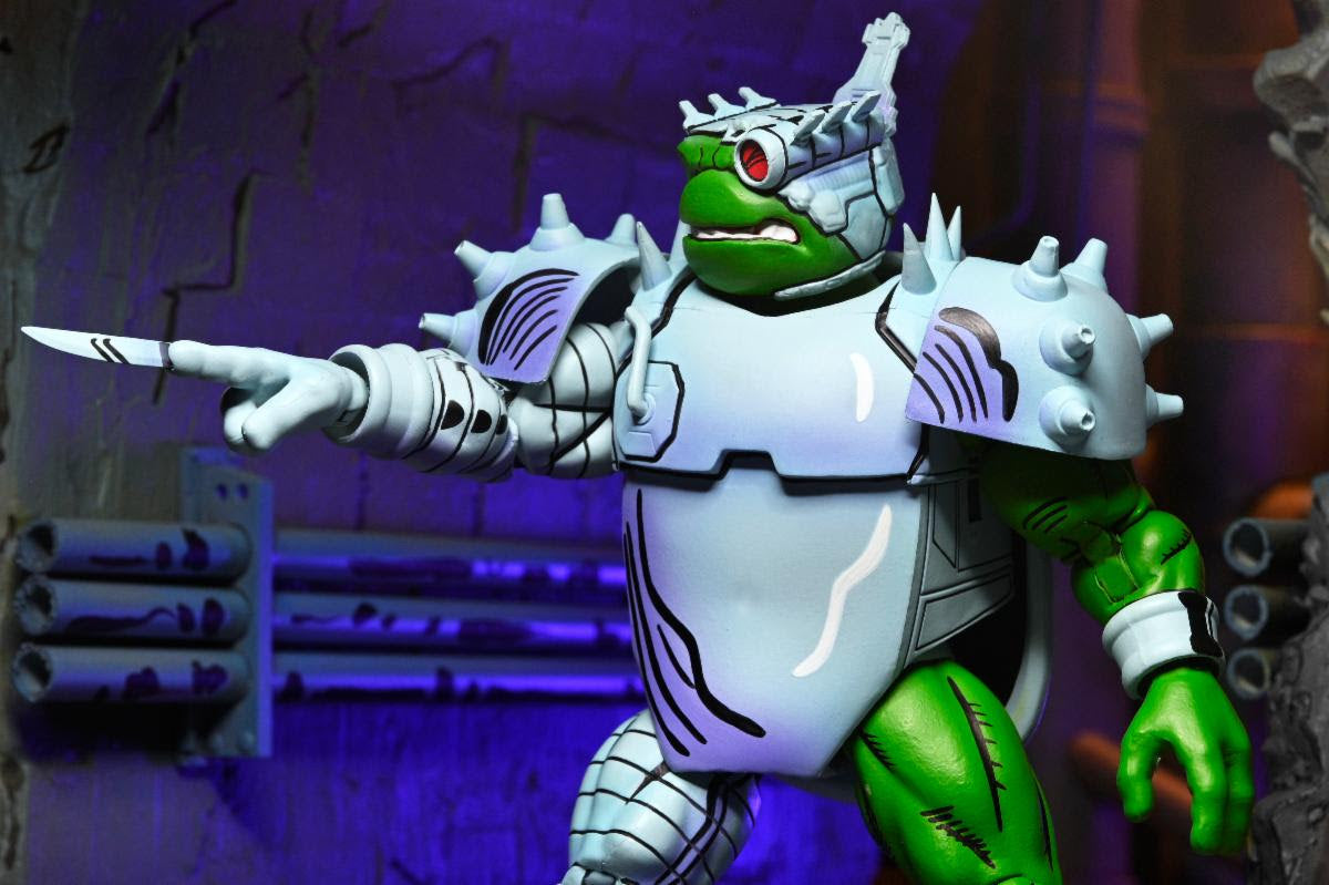 Teenage Mutant Ninja Turtles (Mirage Comics) - 7" Scale Action Figure – Cyborg Donatello