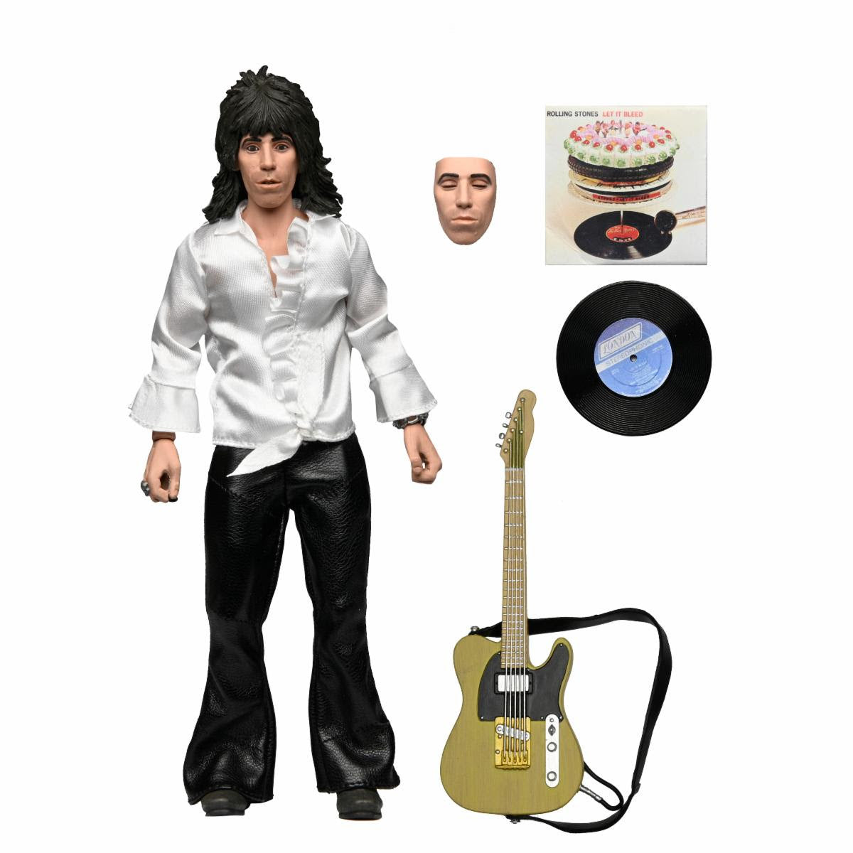 The Rolling Stones - 8” Clothed Action Figure - Keith Richards (1975) Figure (Preorder Feb/Mar 2026)