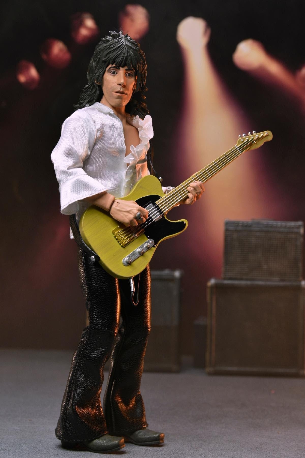 The Rolling Stones - 8” Clothed Action Figure - Keith Richards (1975) Figure (Preorder Feb/Mar 2026)
