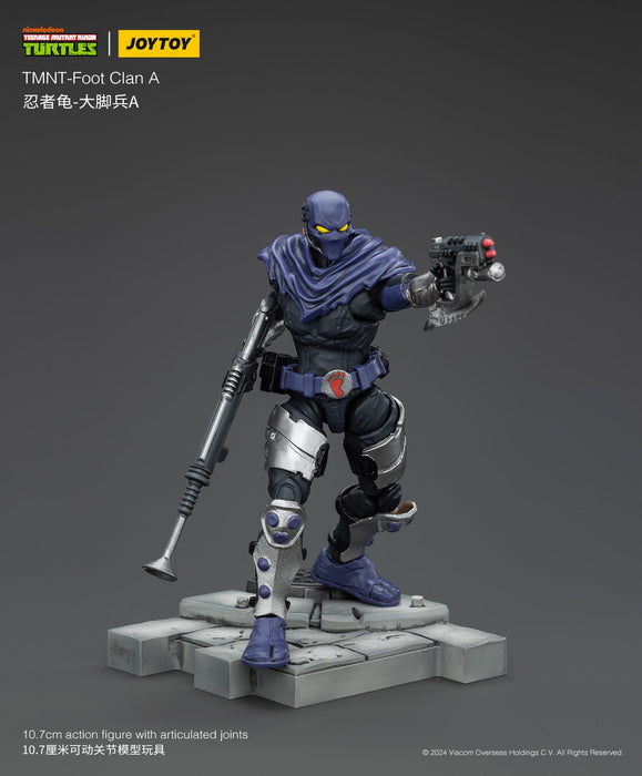 TMNT - 1/18 Scale Teenage Mutant Ninja Turtles - Foot Soldier SET OF 2 (Both Versions)
