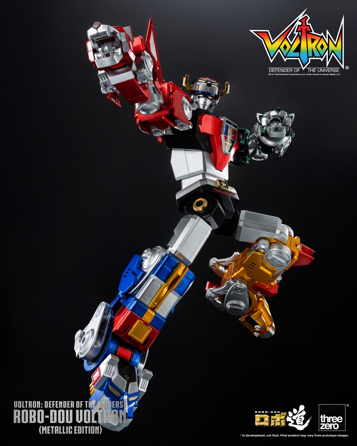 Voltron: Defender of the Universe ROBO-DOU Voltron (Metallic Edition)