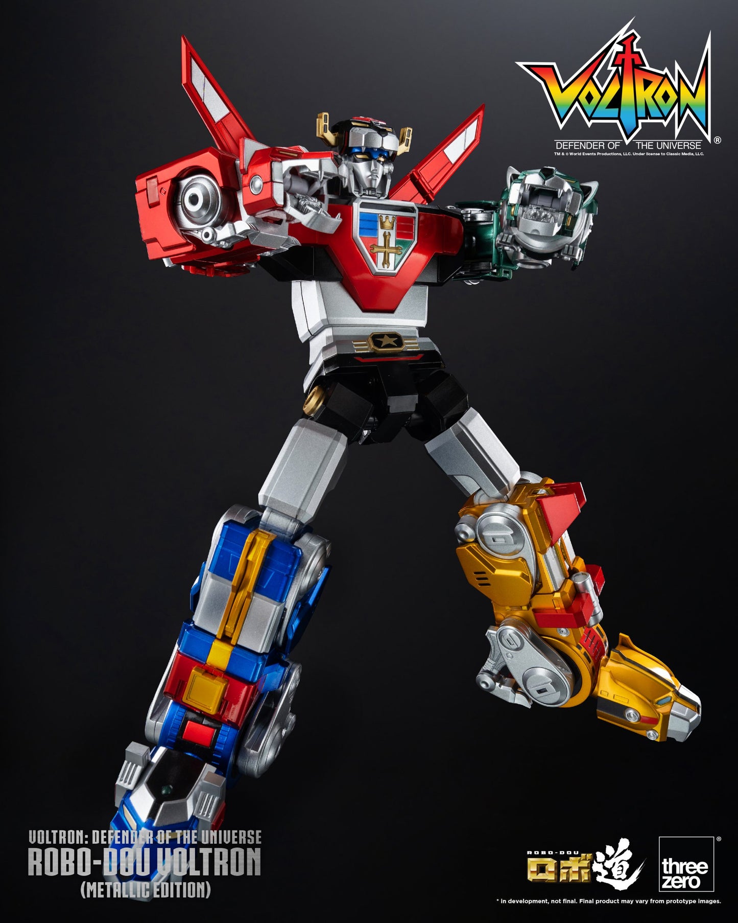 Voltron: Defender of the Universe ROBO-DOU Voltron (Metallic Edition)
