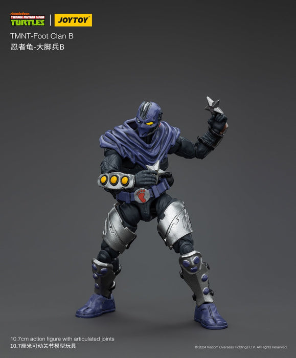 TMNT - 1/18 Scale Teenage Mutant Ninja Turtles - Foot Soldier SET OF 2 (Both Versions)