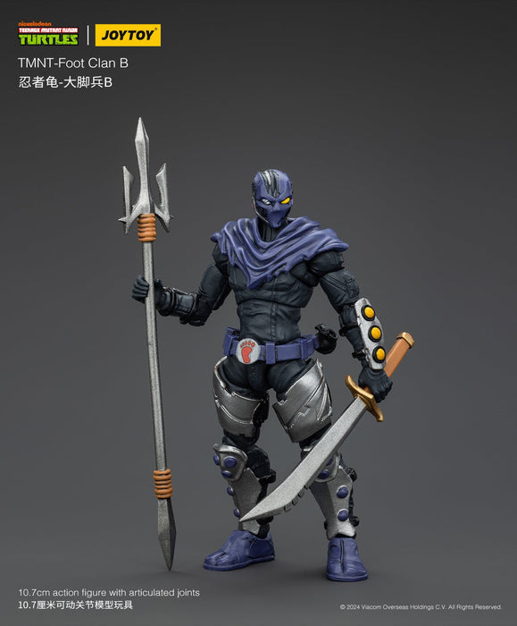 TMNT - 1/18 Scale Teenage Mutant Ninja Turtles - Foot Soldier SET OF 2 (Both Versions)
