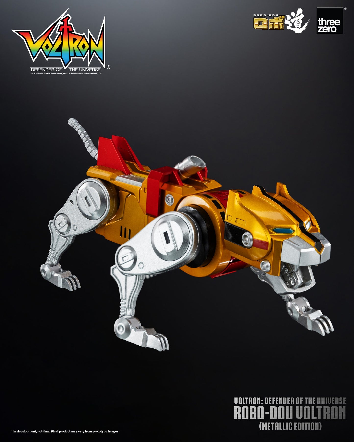 Voltron: Defender of the Universe ROBO-DOU Voltron (Metallic Edition)